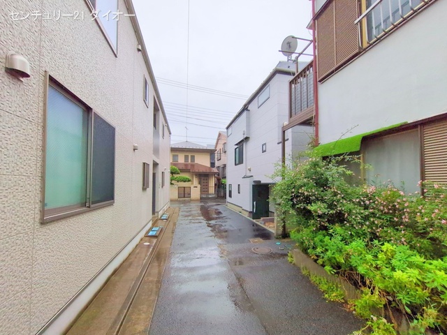 東京都葛飾区金町4丁目の新築戸建て外構写真 2025年5月5日撮影