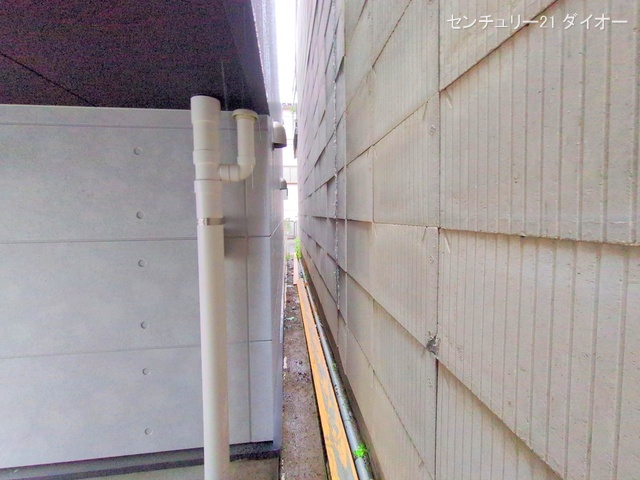 東京都葛飾区金町4丁目の新築戸建て外構写真 2025年5月5日撮影