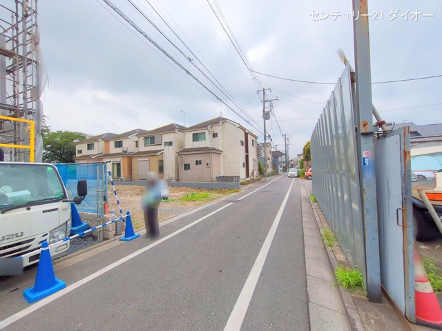 東京都葛飾区西水元4丁目の新築戸建て更地・土地写真 2025年7月1日撮影