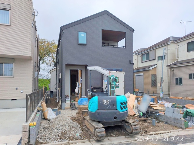 東京都葛飾区西水元4丁目の新築戸建て外構写真 2025年10月14日撮影