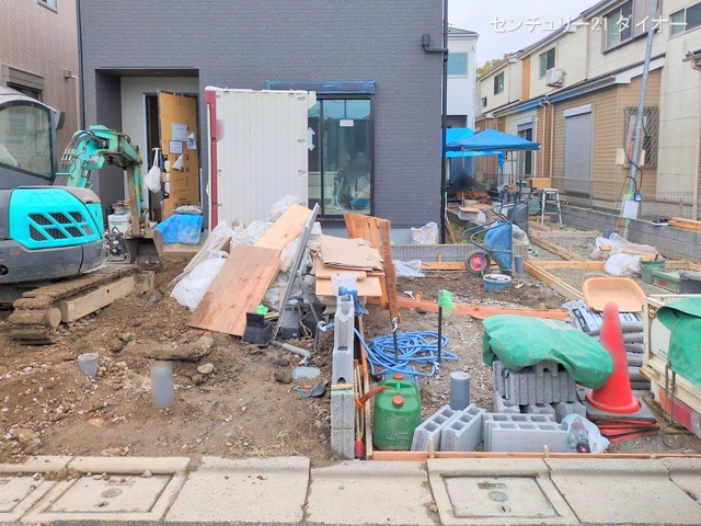 東京都葛飾区西水元4丁目の新築戸建て外構写真 2025年10月14日撮影