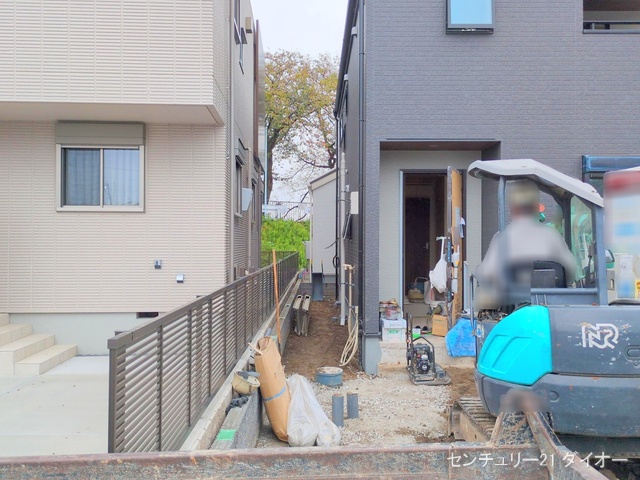 東京都葛飾区西水元4丁目の新築戸建て外構写真 2025年10月14日撮影