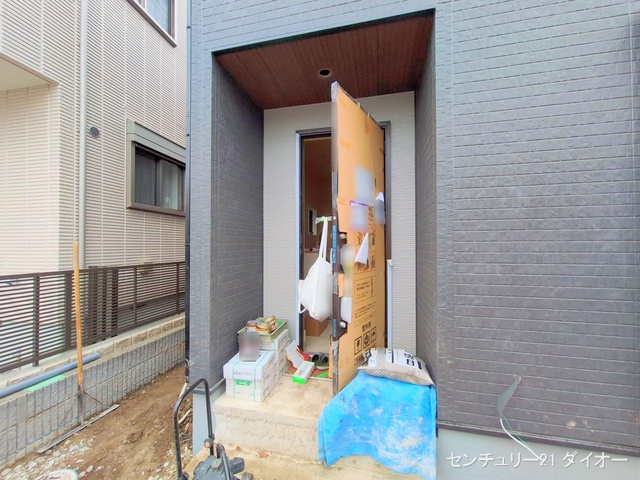 東京都葛飾区西水元4丁目の新築戸建て外構写真 2025年10月14日撮影