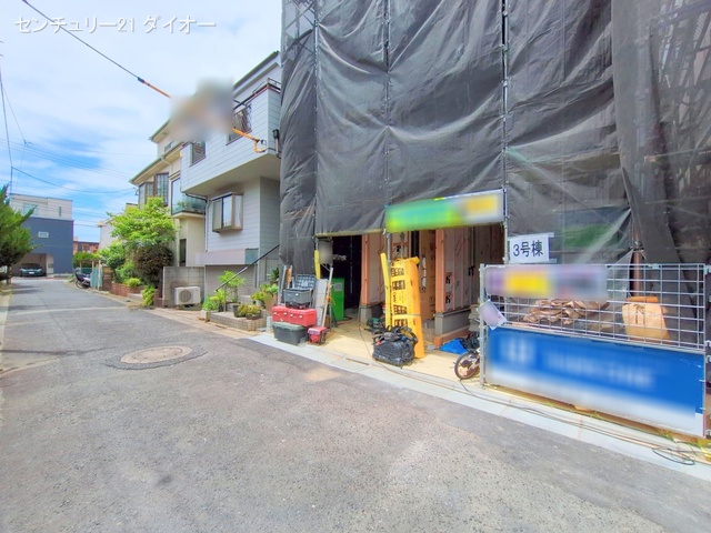 東京都江戸川区北小岩7丁目の新築戸建てシート写真 2025年6月22日撮影