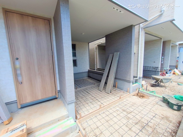東京都江戸川区北小岩7丁目の新築戸建て外構写真 2025年7月17日撮影