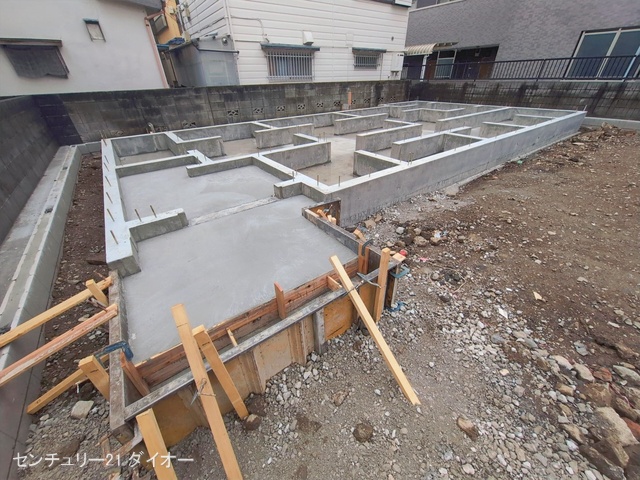 東京都葛飾区南水元２丁目の新築戸建て基礎写真 2026年2月25日撮影