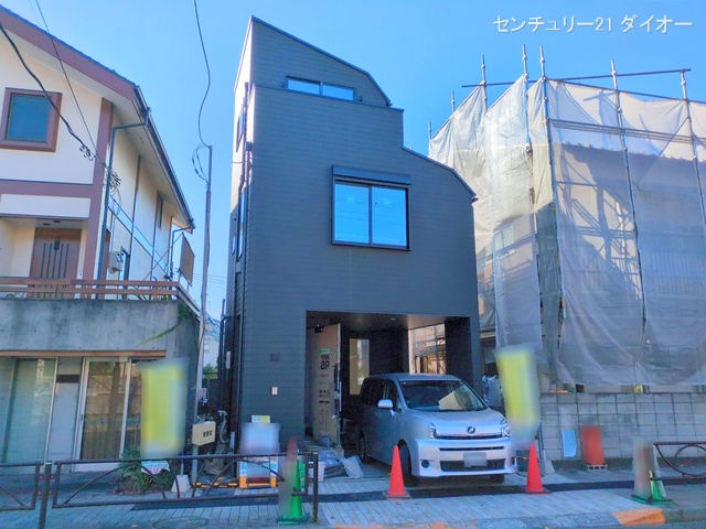 東京都葛飾区高砂８丁目の新築戸建て外構写真 2025年11月25日撮影