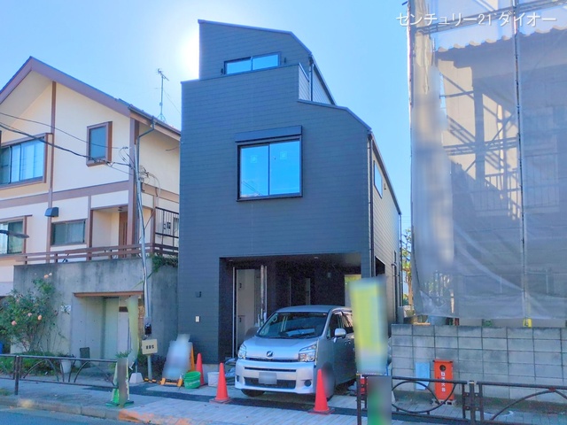 東京都葛飾区高砂８丁目の新築戸建て外構写真 2025年11月25日撮影