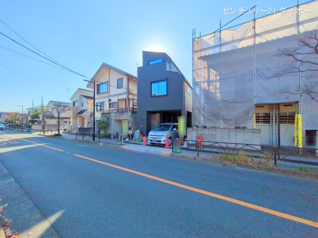 東京都葛飾区高砂８丁目の新築戸建て外構写真 2025年11月25日撮影