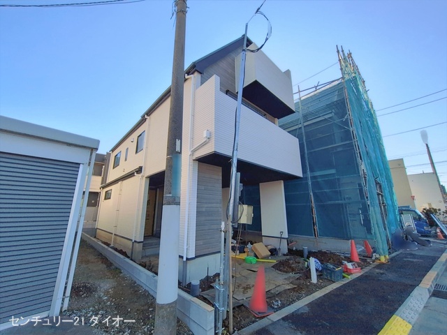 東京都江戸川区鹿骨１丁目の新築戸建て外構写真 2026年1月7日撮影