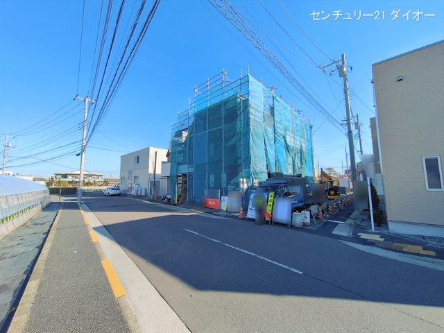 東京都江戸川区鹿骨１丁目の新築戸建て外構写真 2026年1月7日撮影