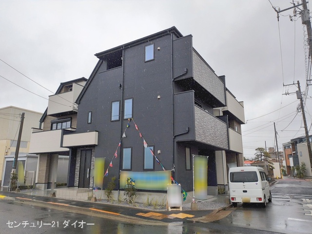 東京都江戸川区鹿骨１丁目の新築戸建て完成写真 2026年2月24日撮影