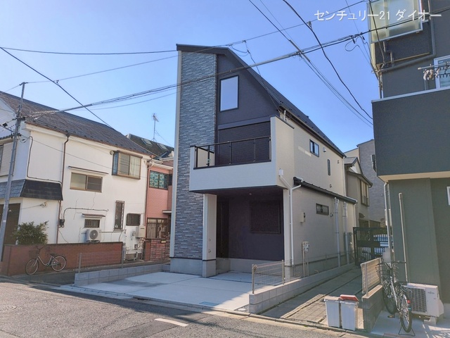 東京都江戸川区北小岩７丁目の新築戸建て完成写真 2026年1月12日撮影