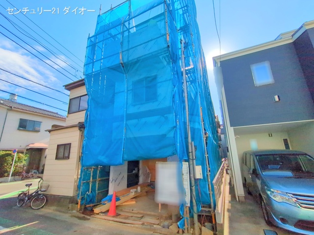 東京都葛飾区東水元１丁目の新築戸建てシート写真 2025年11月18日撮影