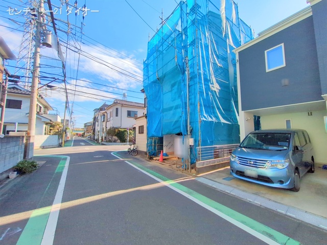 東京都葛飾区東水元１丁目の新築戸建てシート写真 2025年11月18日撮影