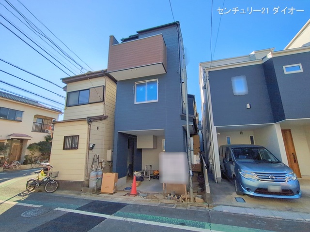 東京都葛飾区東水元１丁目の新築戸建て外構写真 2026年1月8日撮影