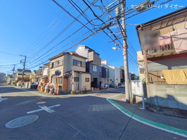 東京都葛飾区東水元１丁目の新築戸建て外構写真 2026年1月8日撮影