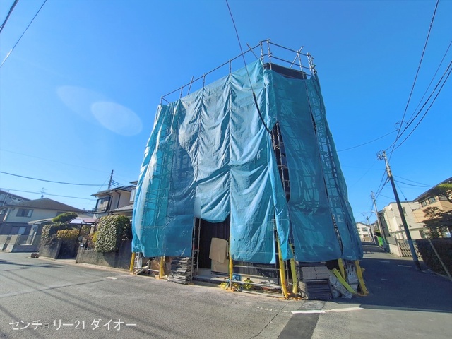 東京都葛飾区東金町７丁目の新築戸建てシート写真 2026年1月8日撮影