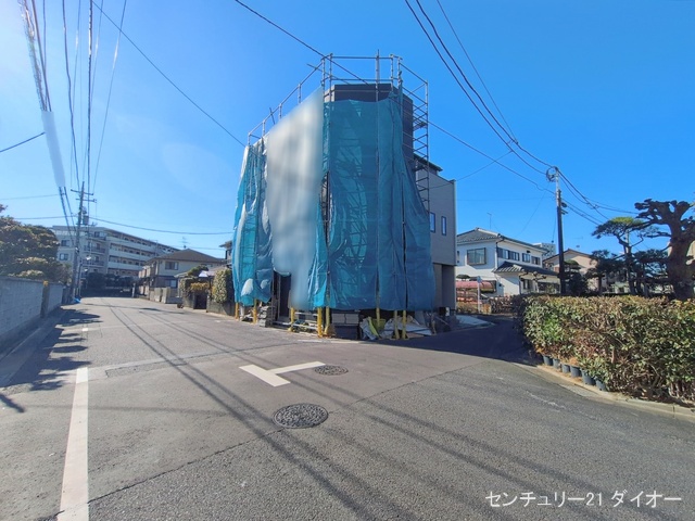 東京都葛飾区東金町７丁目の新築戸建てシート写真 2026年1月8日撮影