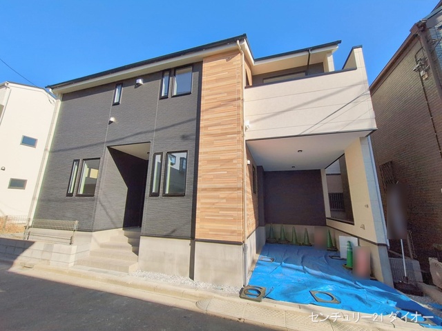 東京都江戸川区南篠崎町１丁目の新築戸建て完成写真 2026年1月29日撮影