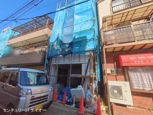 東京都江戸川区下篠崎町の新築戸建てシート写真 2026年2月18日撮影