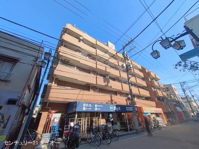 東京都葛飾区お花茶屋１丁目のマンション『ライオンズマンションお花茶屋駅前通り』外観写真 2026年1月29日撮影