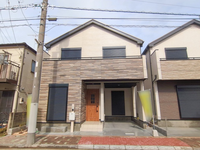 東京都江戸川区東小岩１丁目の新築戸建て完成写真 2026年2月26日撮影