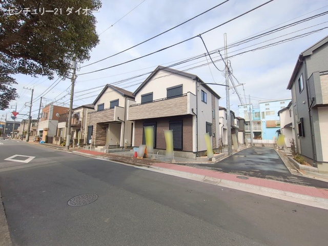 東京都江戸川区東小岩１丁目の新築戸建て完成写真 2026年2月26日撮影