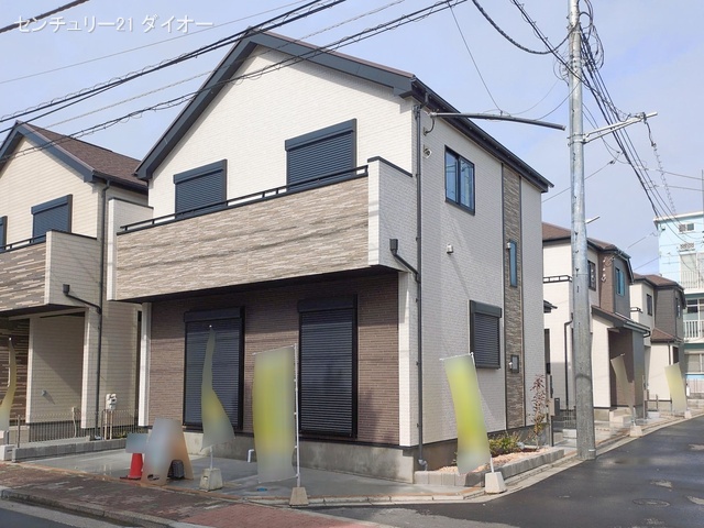 東京都江戸川区東小岩１丁目の新築戸建て完成写真 2026年2月26日撮影