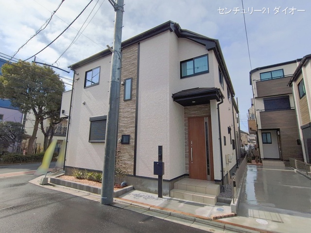 東京都江戸川区東小岩１丁目の新築戸建て完成写真 2026年2月26日撮影