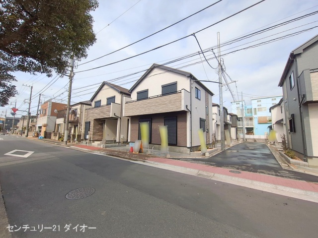 東京都江戸川区東小岩１丁目の新築戸建て完成写真 2026年2月26日撮影