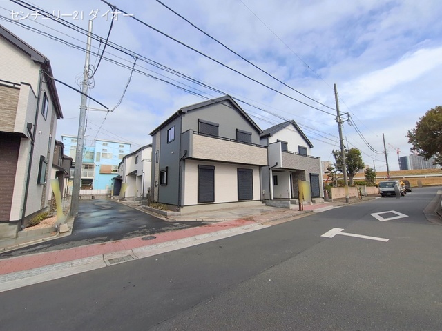 東京都江戸川区東小岩１丁目の新築戸建て完成写真 2026年2月26日撮影