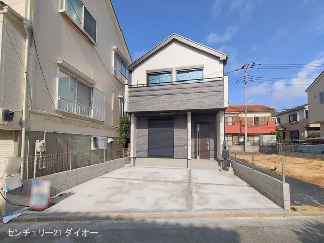 東京都江戸川区興宮町の新築戸建て外構写真 2026年1月18日撮影