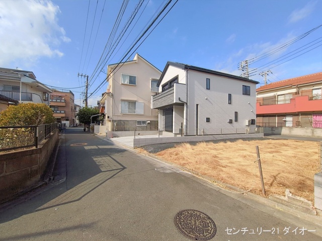 東京都江戸川区興宮町の新築戸建て外構写真 2026年1月18日撮影