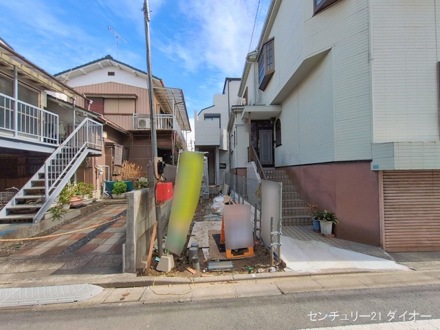 東京都江戸川区大杉４丁目の新築戸建て外構写真 2026年2月26日撮影