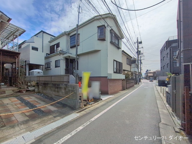 東京都江戸川区大杉４丁目の新築戸建て外構写真 2026年2月26日撮影