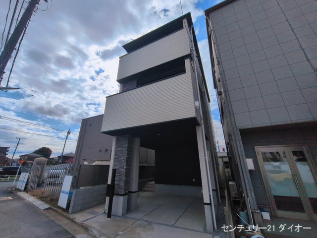 東京都葛飾区東堀切３丁目の新築戸建て完成写真 2026年3月8日撮影