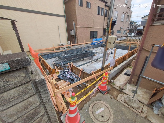 東京都江戸川区中葛西２丁目の新築戸建て基礎写真 2026年2月12日撮影