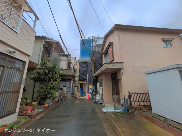 東京都江戸川区中葛西２丁目の新築戸建てシート写真 2026年3月25日撮影