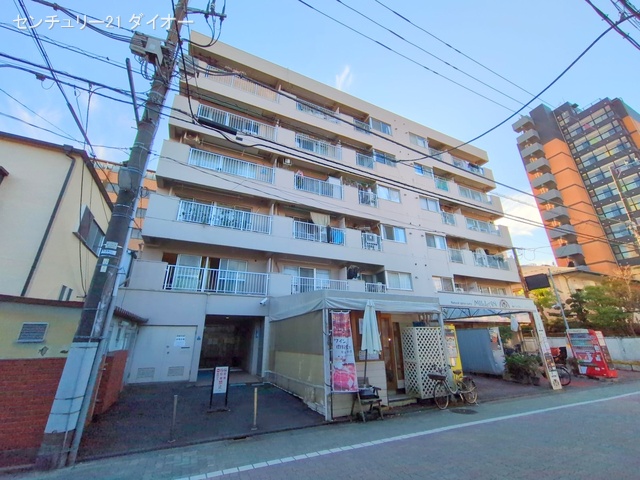 東京都葛飾区お花茶屋１丁目のマンション『お花茶屋ダイヤモンドマンション』外観写真 2025年12月9日撮影