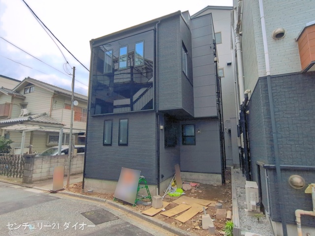 東京都葛飾区金町3丁目の新築戸建て外構写真 2026年5月7日撮影