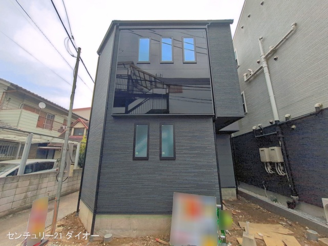 東京都葛飾区金町3丁目の新築戸建て外構写真 2026年5月7日撮影