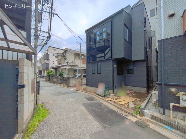 東京都葛飾区金町3丁目の新築戸建て外構写真 2026年5月7日撮影
