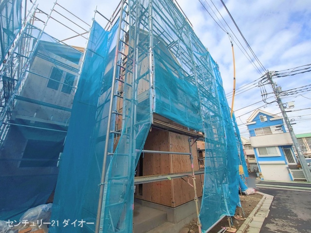 東京都葛飾区水元３丁目の新築戸建て上棟写真 2026年2月16日撮影