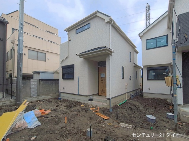 東京都葛飾区水元３丁目の新築戸建て外構写真 2026年3月30日撮影