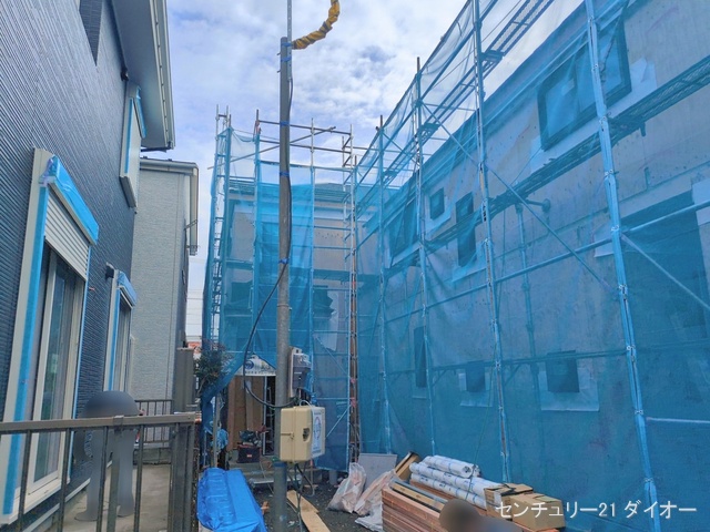 東京都葛飾区水元３丁目の新築戸建て上棟写真 2026年2月16日撮影