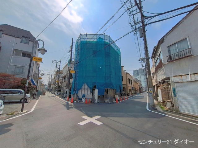 東京都江戸川区平井6丁目の新築戸建てシート写真 2026年3月29日撮影