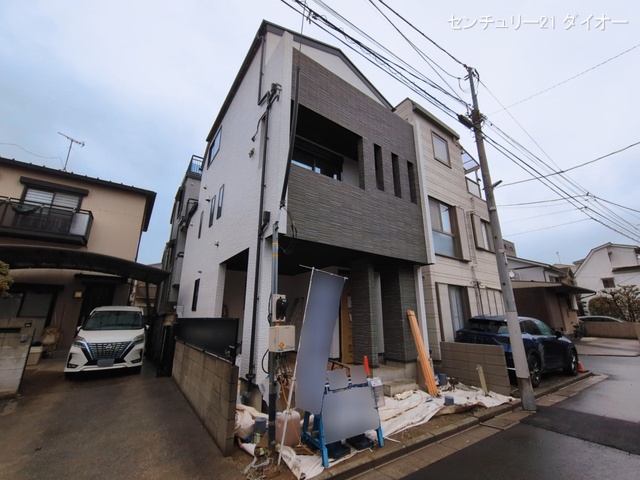 東京都江戸川区北小岩４丁目の新築戸建て外構写真 2026年3月3日撮影