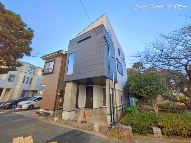 東京都江戸川区東小松川２丁目の新築戸建て外構写真 2026年1月5日撮影