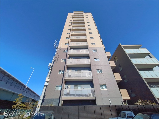 東京都葛飾区高砂1丁目のマンション『アンビシャス青砥』外観写真 2026年2月18日撮影